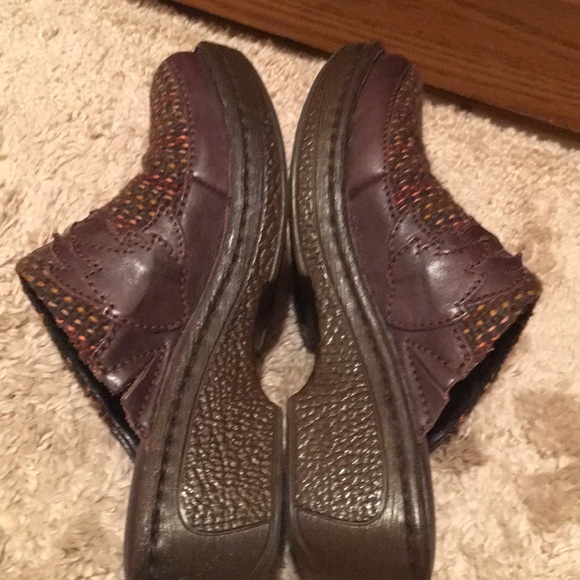 Born tweed clogs mules fall color 6 flats 36.5 - Picture 6 of 11